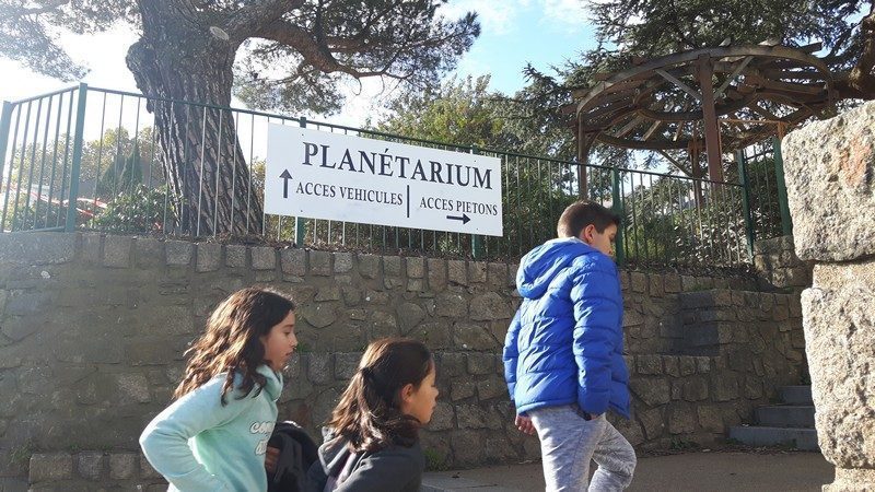 Sortie au Planétarium