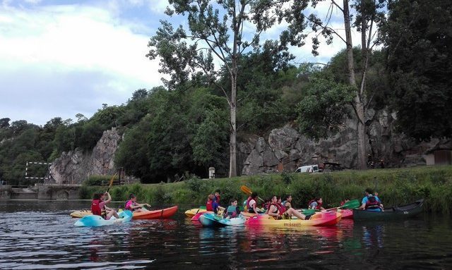 Kayak et escalade !